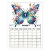 DIY Special Shaped Colorful Pattern 5D DIY Diamond Art Monthly Planner Kit