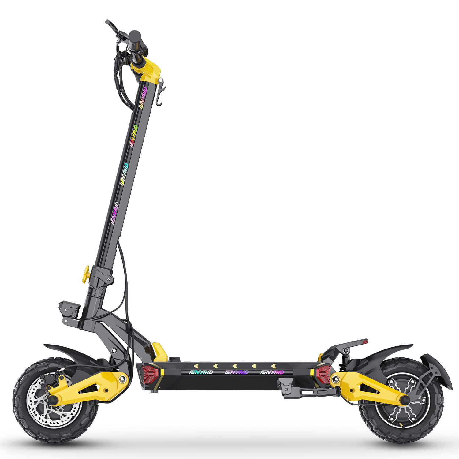 iENYRID ES60 2400W Motor, Dual Motor Electric Scooter, 48V 23Ah Battery, Off-Road Air Tires,Top Speed 37Mph, Range 43Miles, Max Load 150Kg. ienyridescooter