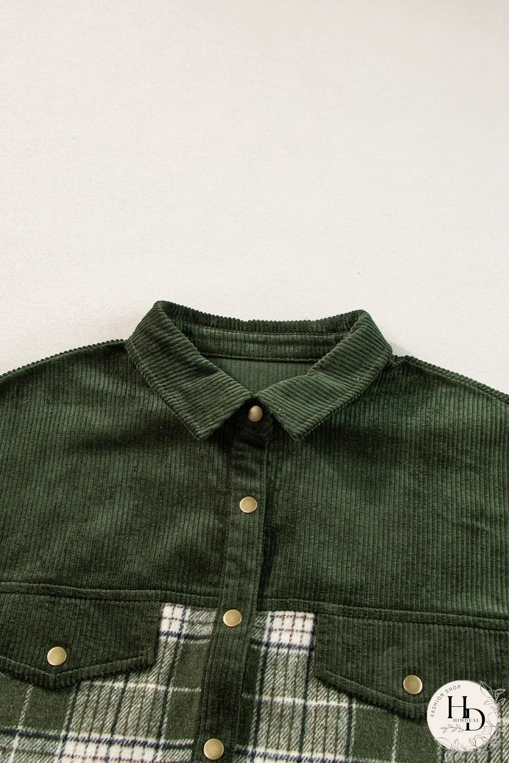 Plaid Zip-Up Hooded Coat with Pockets