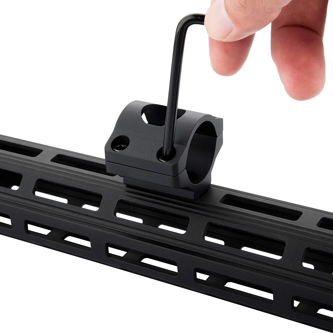 ohhunt® Flashlight Mount 1 inch Mlok Light Mount Compatible with Mlok Rail Systems