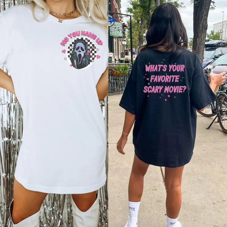 Ghostface oversized tee