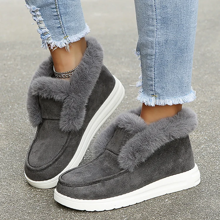 Stunahome Orthopedic Women Ankle Boots Arch Support Warm Suede Stylish shopify Stunahome.com