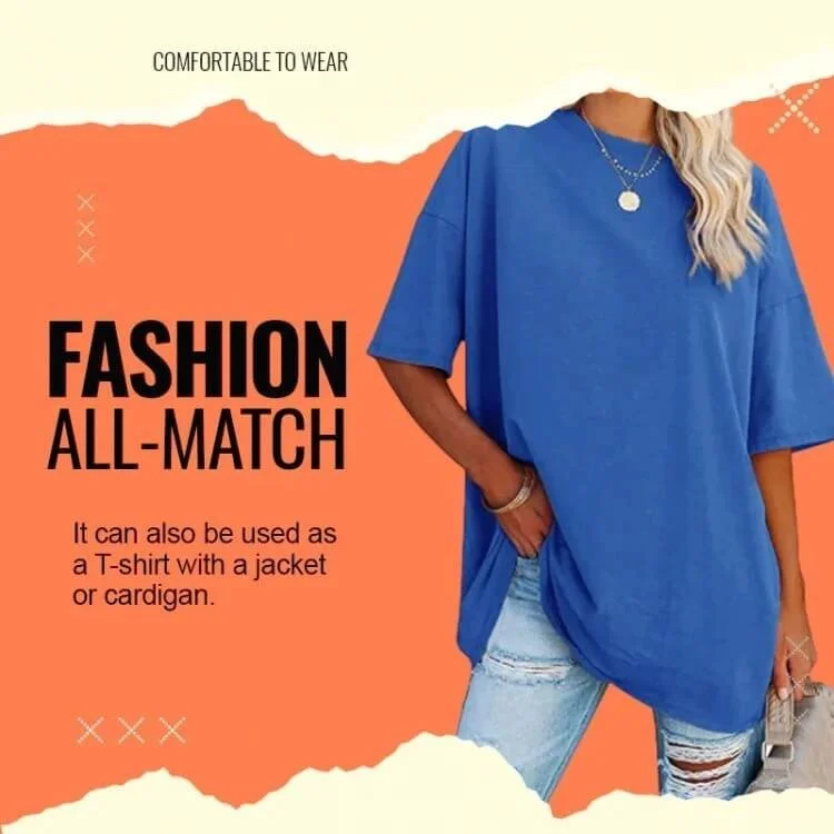 Summer New Women's Loose Tshirt