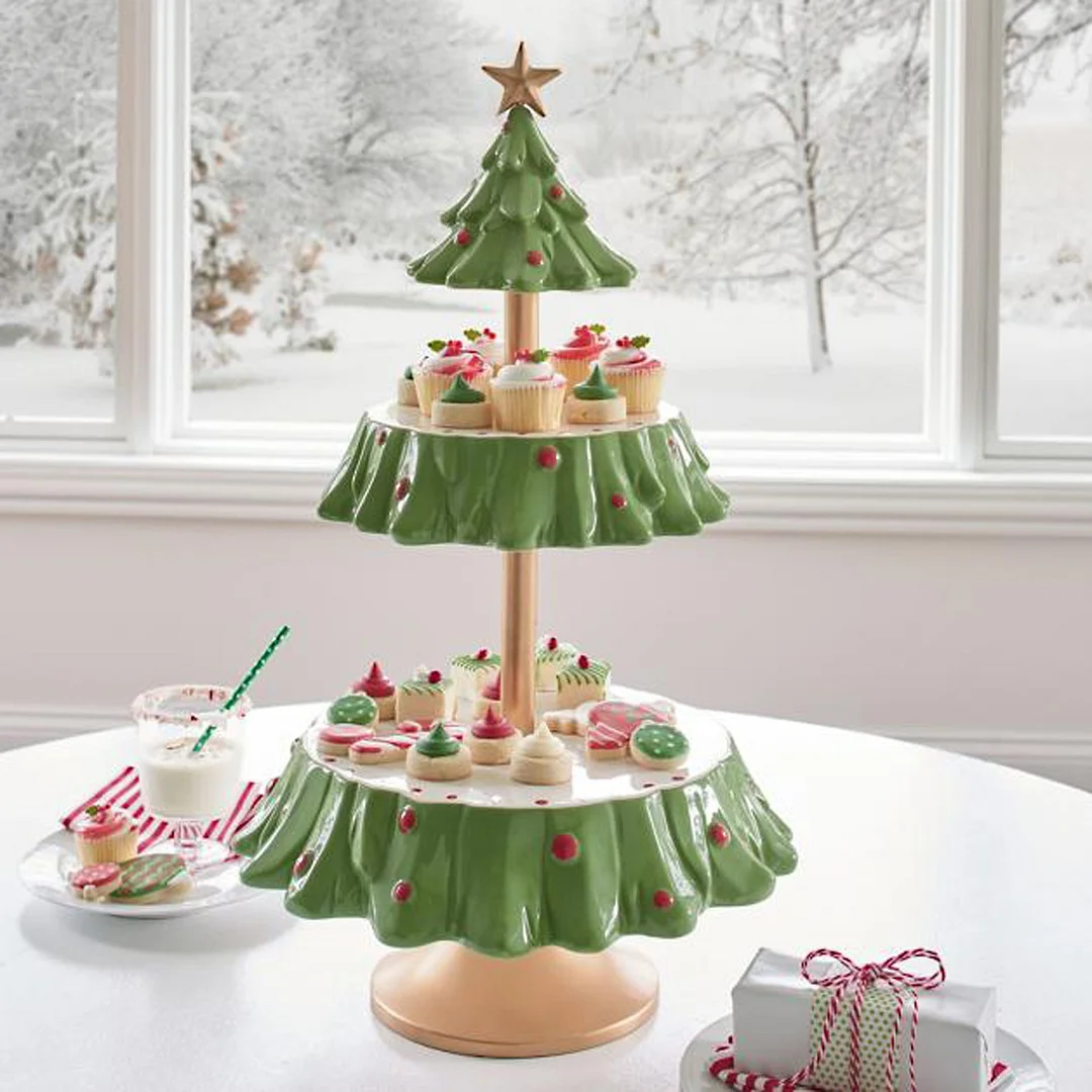 Christmas Tree Dessert Table