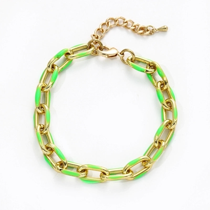 Ig Style Oval Copper Bracelets In Bulk