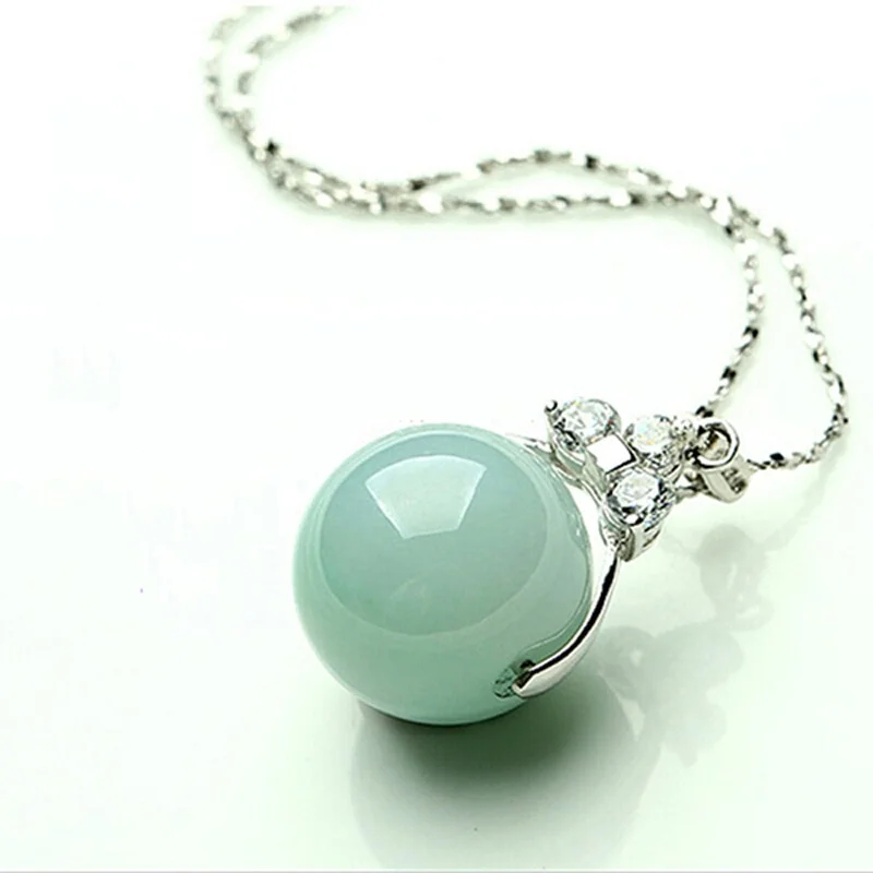 Natural A-Grade Jade Pendant Necklace with Fortune Attracting Design - Four Styles Available