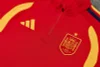 Spain 26-27 1/4 Zip Training Tracksuit  Red Chandal