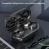 Casque d'&Eacute;coute &agrave; Conduction Osseuse Avec Clip d'Oreille Sans Fil