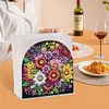 Acrylic Flowers Diamond Painting Napkin Rack Diamond Art Paper Towel Holder