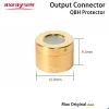 Raycus & Max IPG Output Protective Connector Lens 1.5KW 3KW Original QBH Fiber Laser Source Protection Cap Fiber Optic Crystal