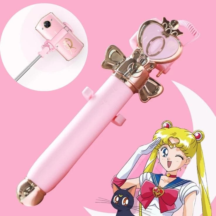 Pink Sailor Moon Meitu Selfie Stick SP14039