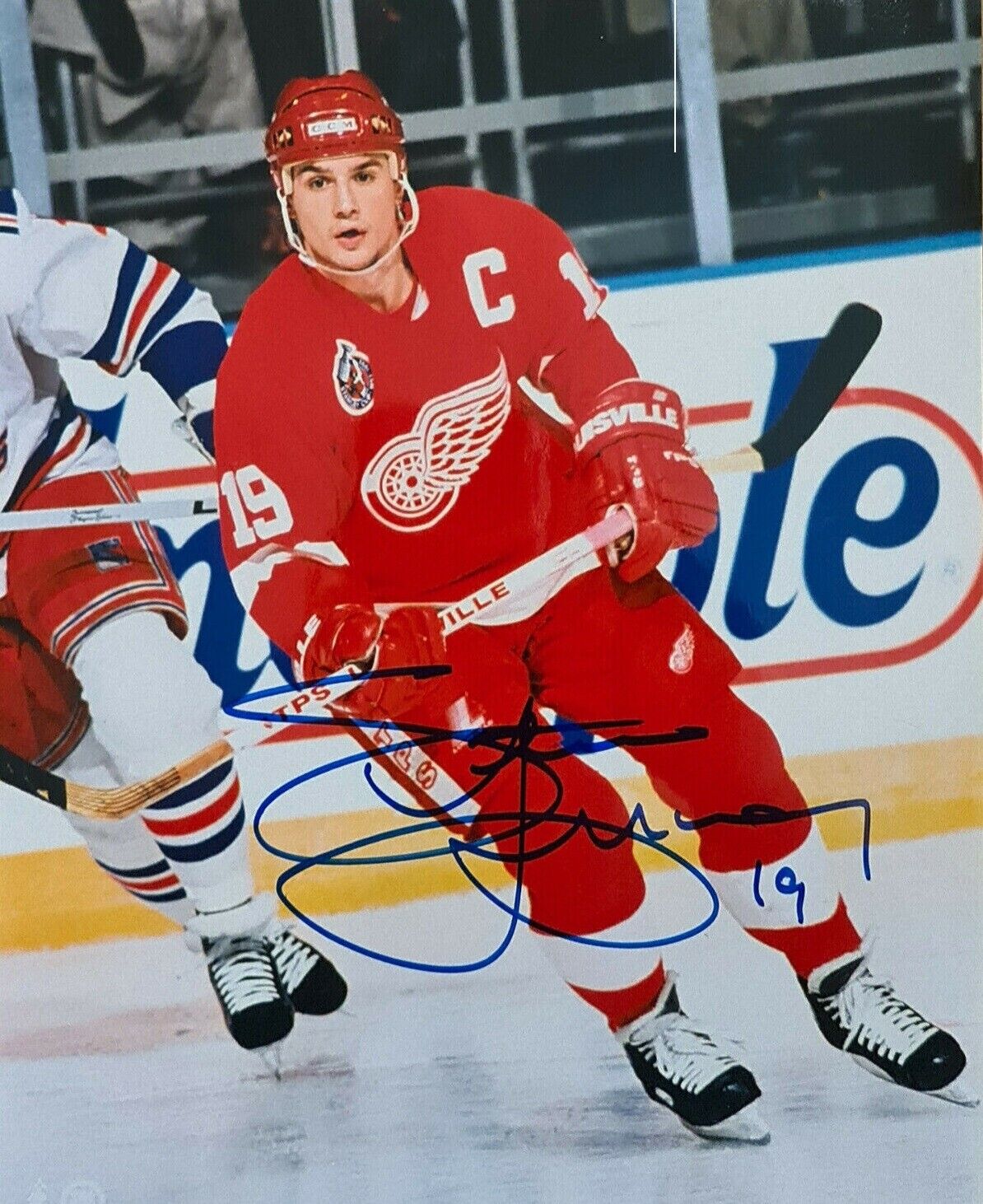 Steve Yzerman Autographed Signed 8x10 Photo Poster painting ( HOF Red Wings ) REPRINT