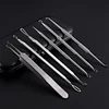 6 Pcs Blackhead Remover Comedone Extractor Tool Acne Removal Kit