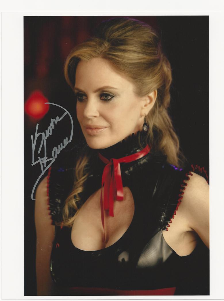 Kristin Bauer signed Photo Poster painting