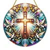 Diamond Painting Acrylic Cross Hanging Pendant Home Decor