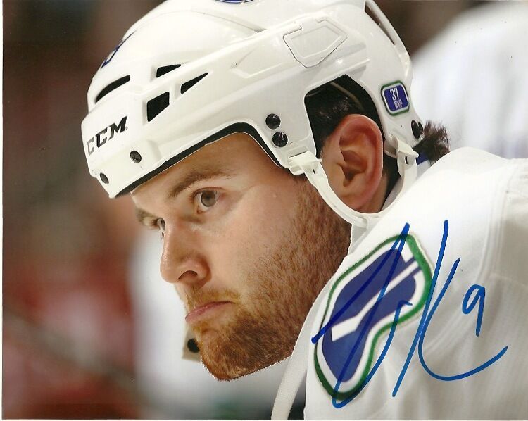 Vancouver Canucks Zack Kassian Autographed Signed 8x10 Photo Poster painting COA SIX