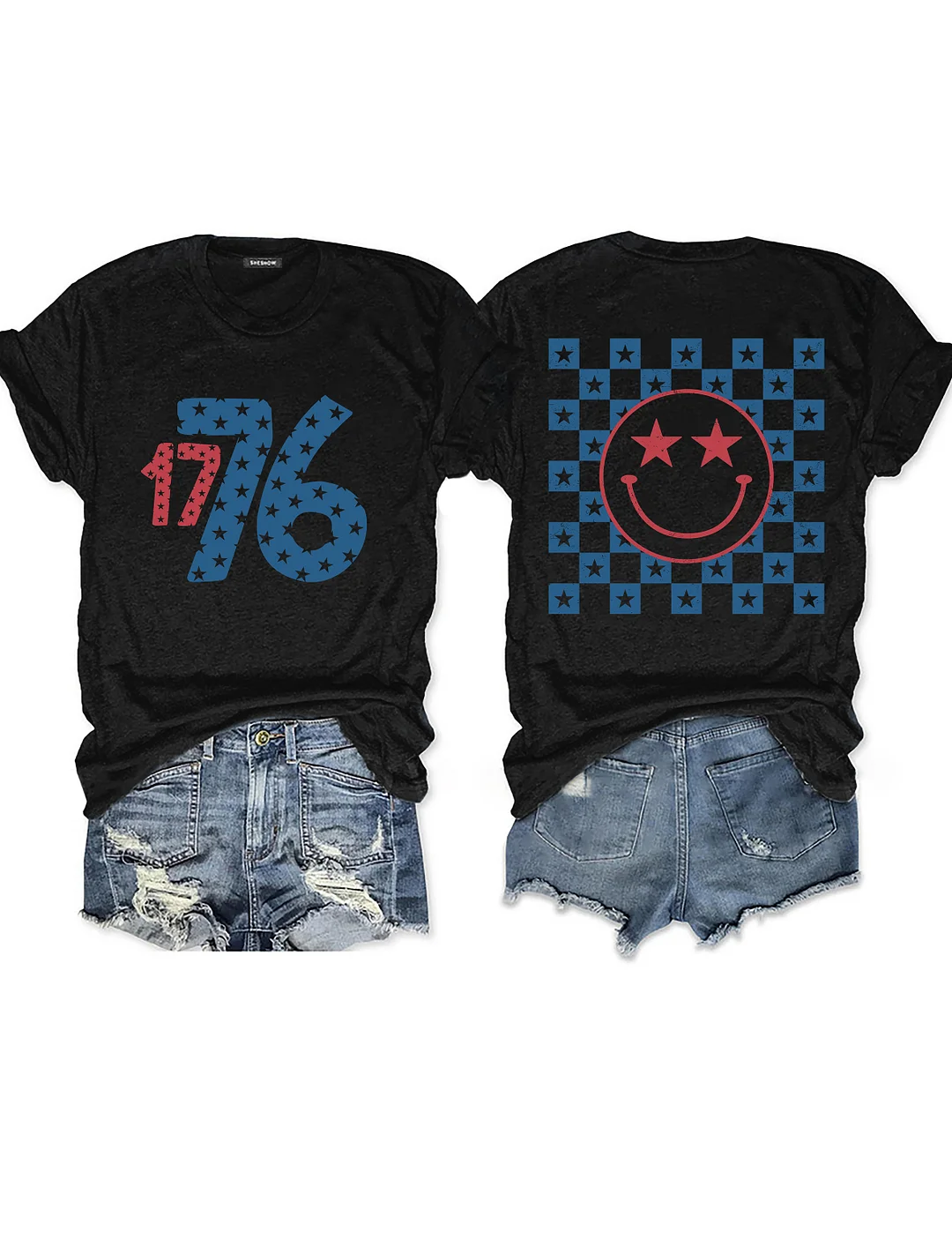 1776 Smile 4th Of July T-shirt