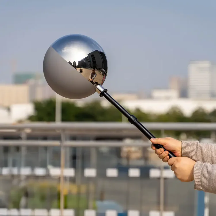 25cm Half Chrome & Half Grey VFX Ball BR25D