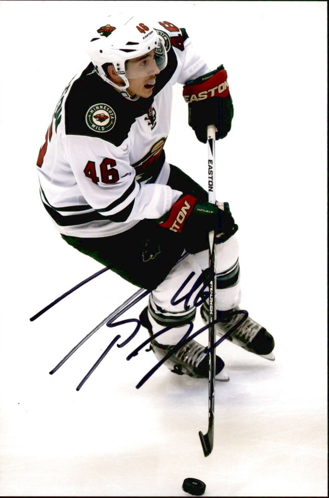 Jared Spurgeon SIGNED autographed 4x6 Photo Poster painting MINNESOTA WILD #9