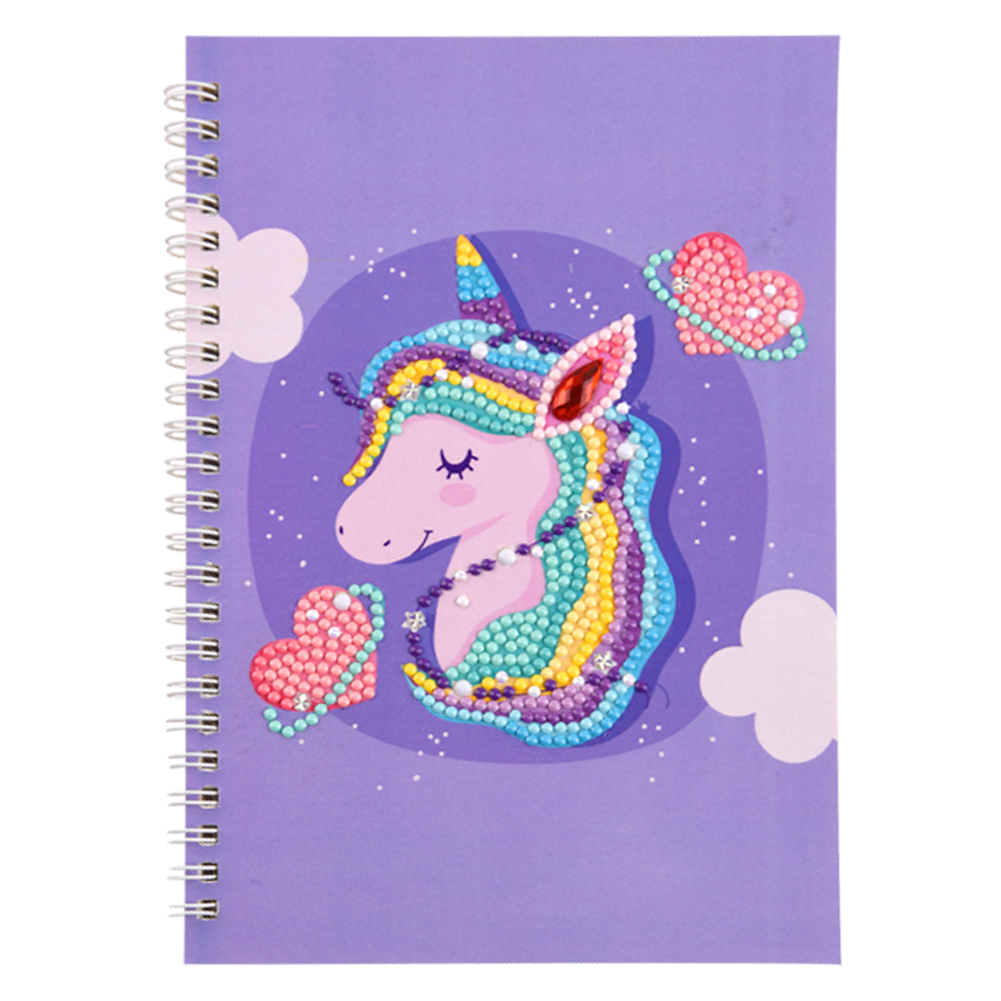 

Horn Horse - 5D DIY Craft 60 Pages Notebook, 501 Original