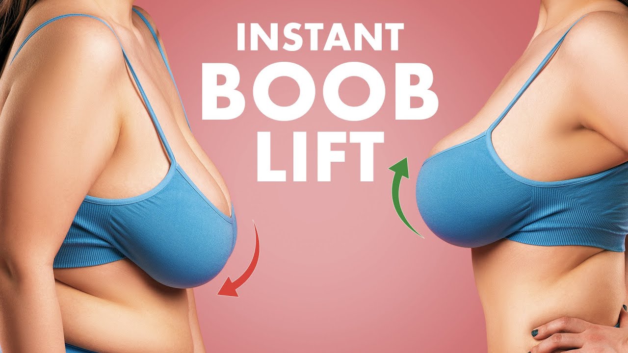 Instantly Lift Sagging Breasts Easily And Naturally! - YouTube