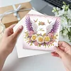 uk.everydayedeals 6Pcs DIY Diamond Painting Greeting Card - Heart Wings