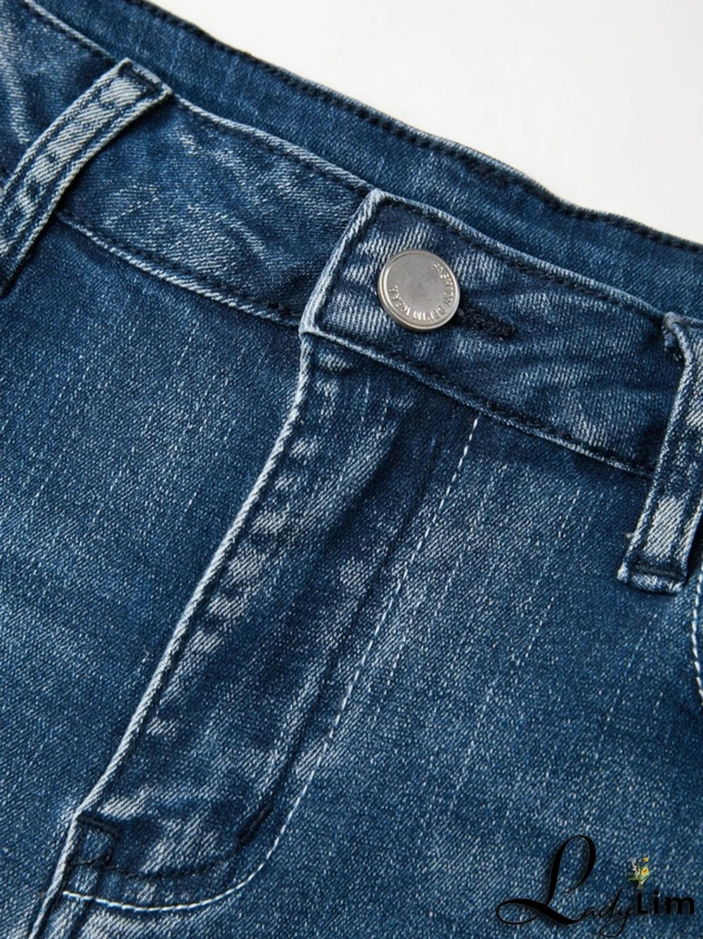 Vintage Denim Y2K Flare Leg Jeans