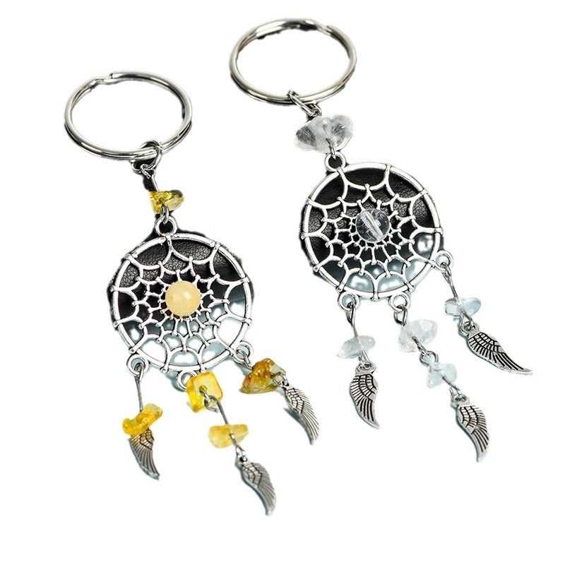 Minimalist Dreamcatcher Alloy Crystal