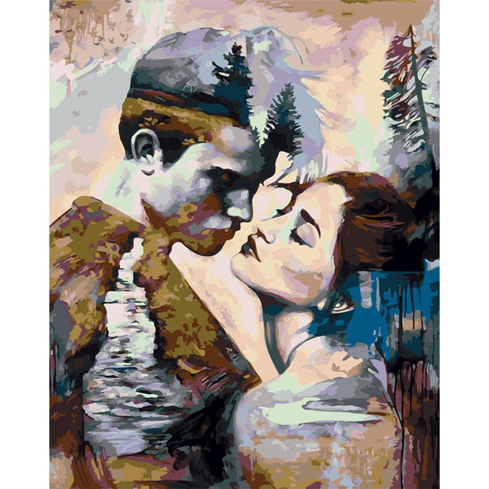 

40x50cm - Paint By Numbers Beauty Men, 501 Original