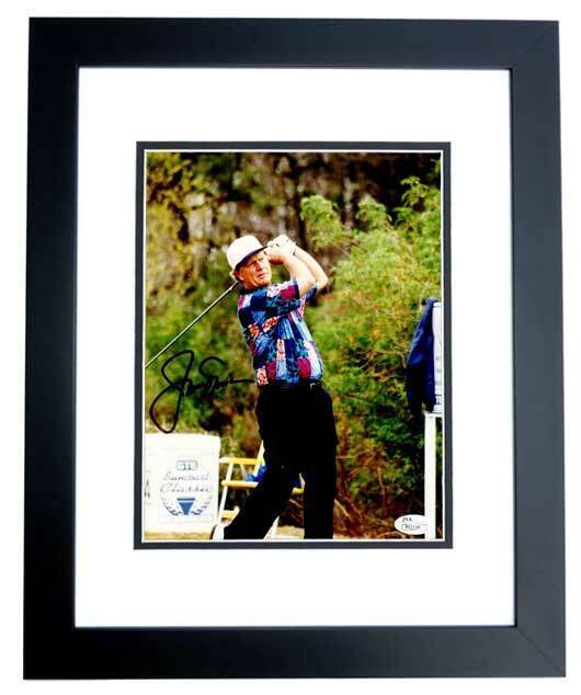 Jack Nicklaus Signed - Autographed Golf 8x10 inch Photo Poster painting FRAMED JSA Authenticity