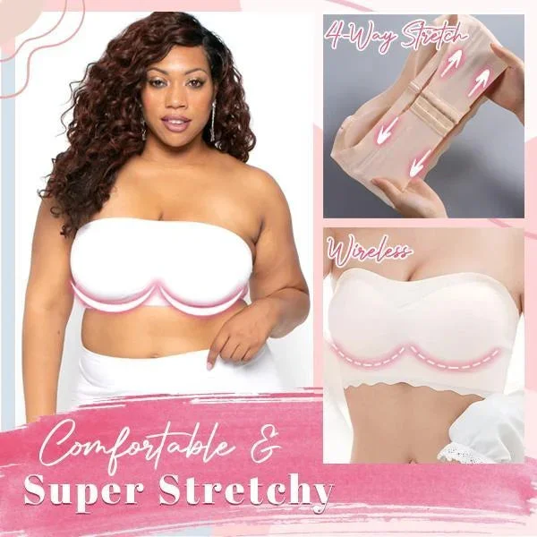 InviLift - Plus size Sexy Strapless Invisible Push Up Bra