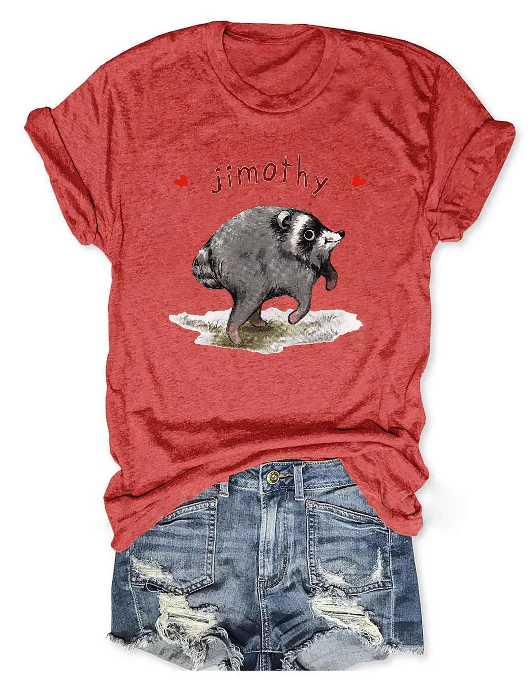 Jimothy Raccoon T-shirt