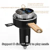 GC16 Car FM Transmitter Bluetooth-compatible Handsfree MP3 Player QC3.0 USB Charger