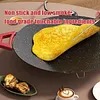 Smokeless Electric BBQ Grill Baking Trays with Handles Removable Grilling Plate 12/14/16in Round Nonstick Cooking Griddle Pan for Steaks Burgers Pancakes