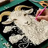DIY Pearl Painting Sheep for Home Wall Decor with Frame(30x30cm)