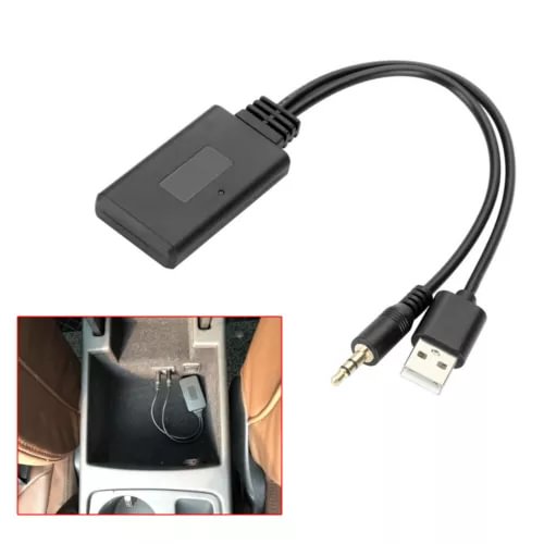 Dronehint 1x Universal Car Accessory Wireless Bluetooth AUX Audio Receiver Adapter Parts (For: Acura) Parts