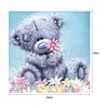 30 * 30CM - speziell geformte Diamant-Malerei - tatty Teddy