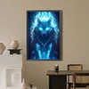 (40*60cm)Wolf - Full Round Drill Diamond Painting