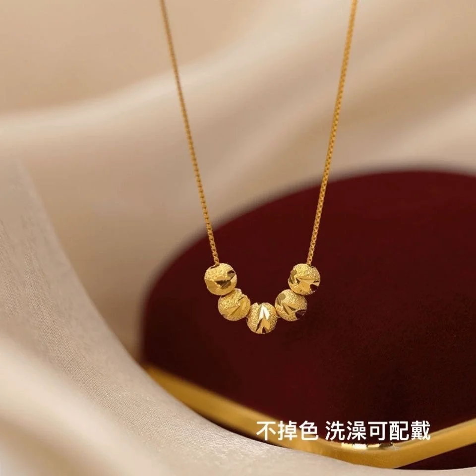 Five Strands Beads Necklace