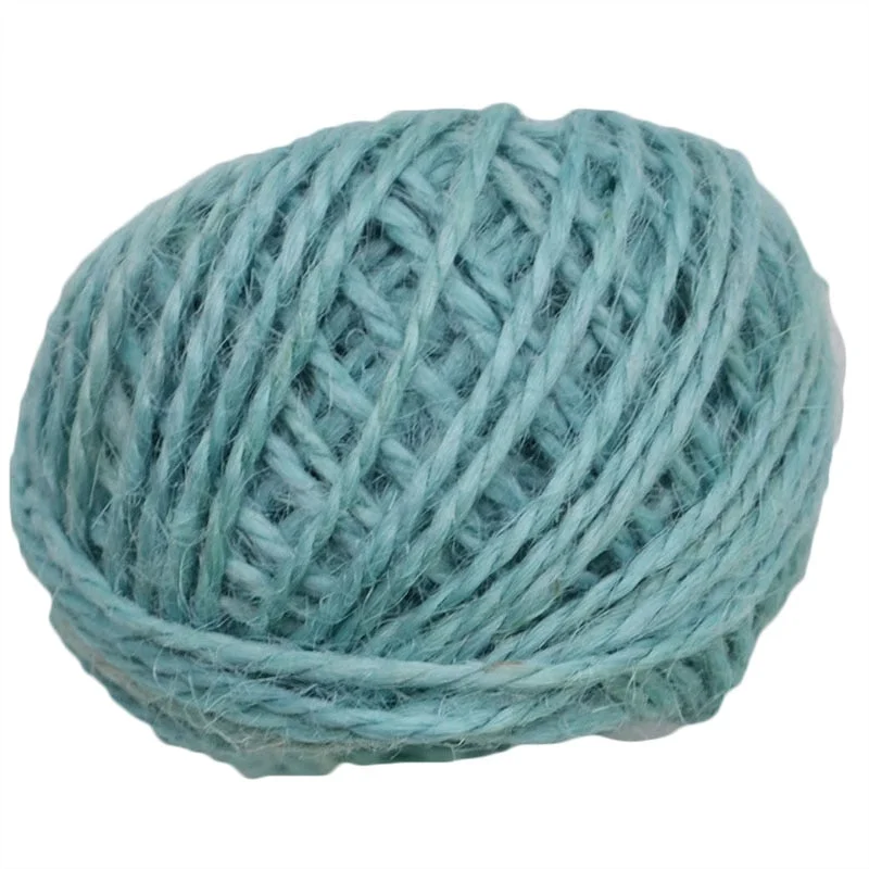 30M Natural Burlap Hessian Jute Twine Cord Hemp Rope String Gift Packing Strings Christmas Event & Party Supplies