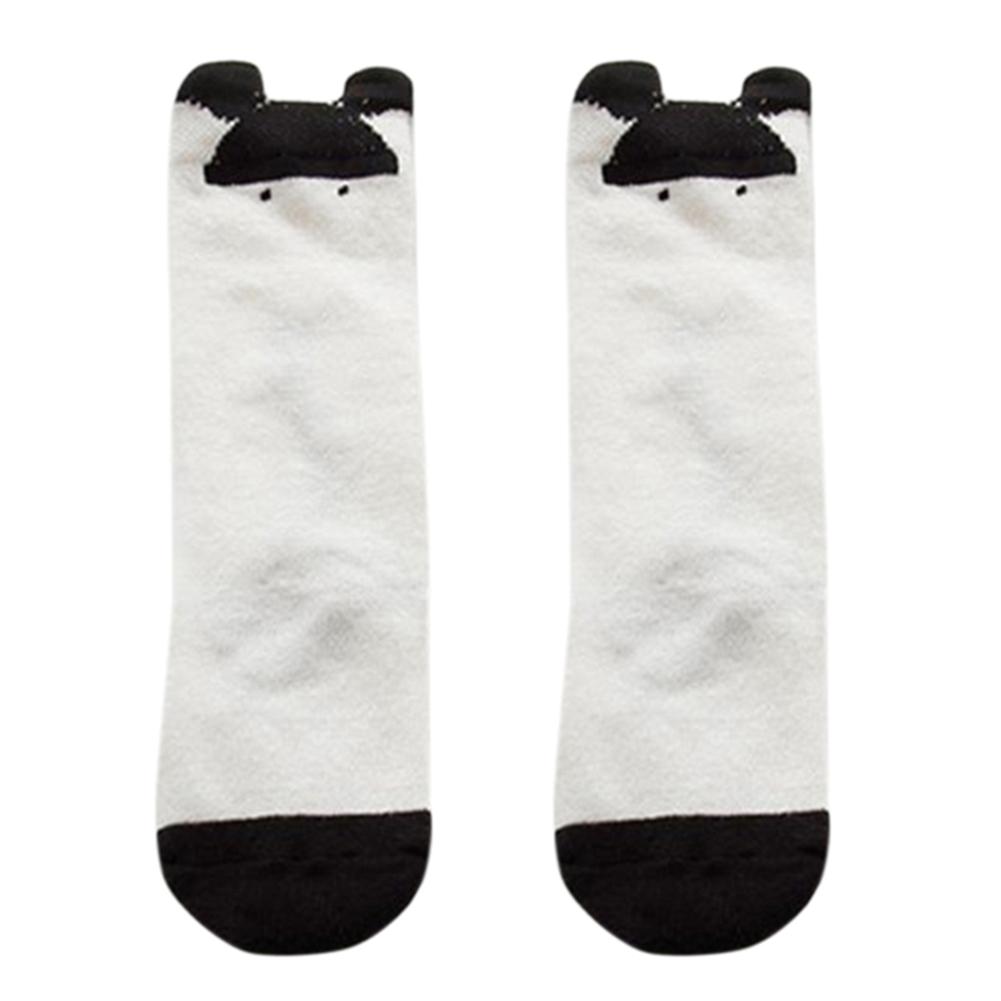 

Cute Baby Boy Girl Creative Cartoon Print Socks Kids Cotton Soft Long Socks, Light pink, 501 Original