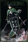 1/6 Scale Levi Ackerman in Battle - Attack On Titan Resin Statue - GO FIGURE Studio