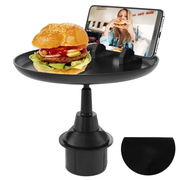 New Universal SUV Truck Car Cup Holder Mount Stand for Cellphone Mobile Phone Meal Snack Drink Food Tray tools