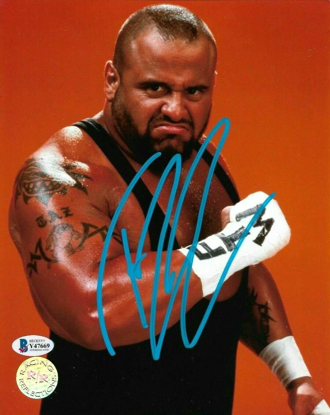 WWE TAZZ HAND SIGNED AUTOGRAPHED 8X10 WRESTLING Photo Poster painting WITH BECKETT COA RARE 1