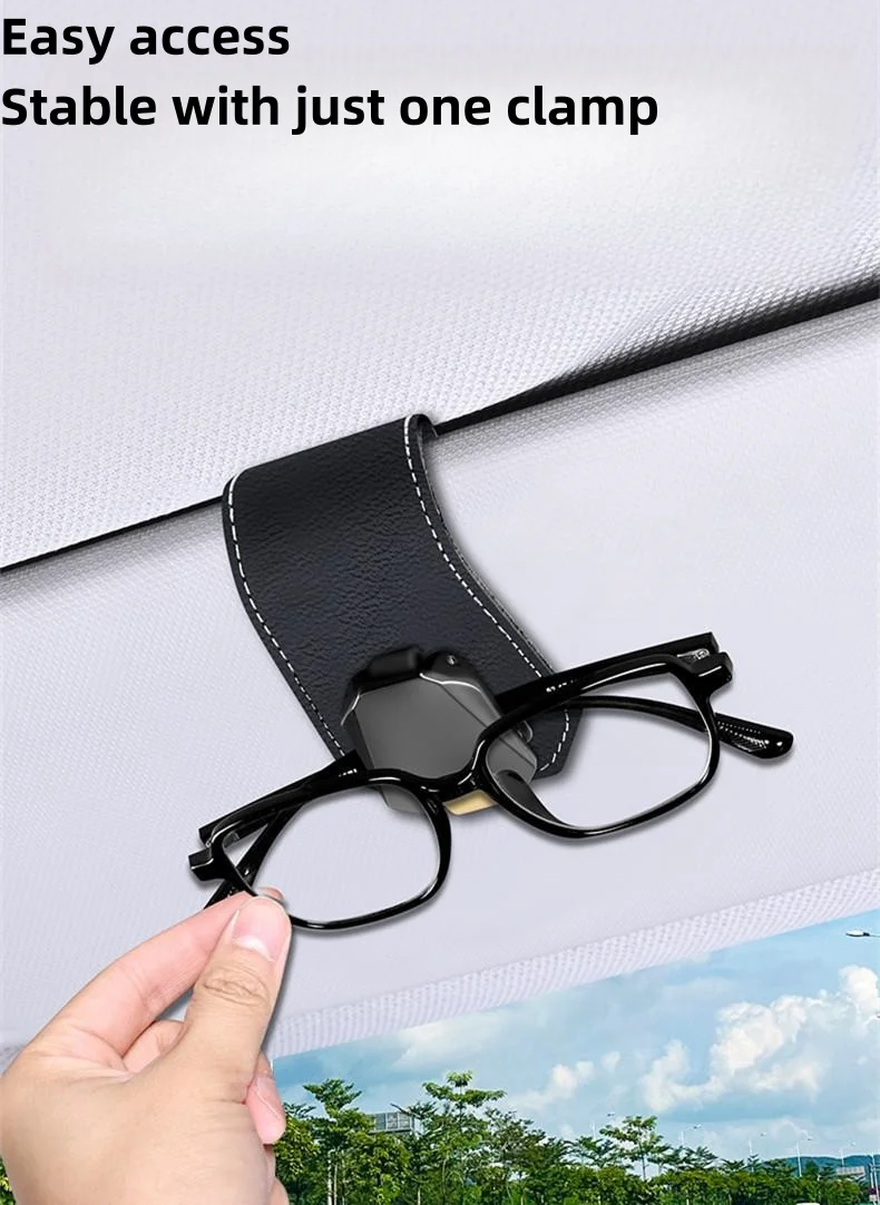 Car Multifunctional Sun Visor Glasses Clip