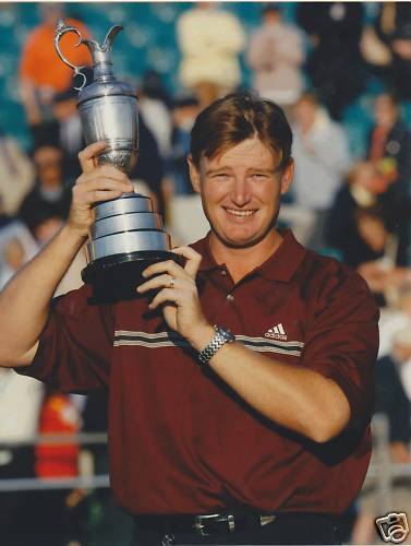 ERNIE ELS British Open Glossy 8 x 10 Photo Poster painting Poster