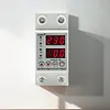 Din Rail Adjustable Over Voltage Under Voltage Protective Device Relay (40A)