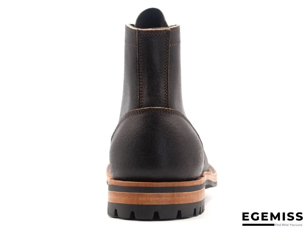 Cow Split Leather Men Boots Comfortable Boots Men Footwear Rubber Ankle Boots Men's Shoes | EGEMISS