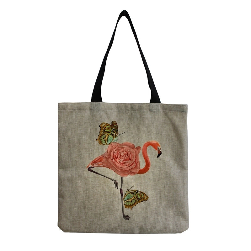 Women’s Fashion Flamingo Shopping Bags