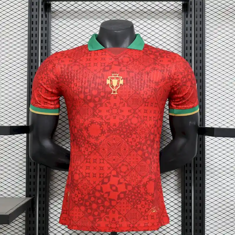2024 Player Version Portugal Red Special Edition Soccer Jersey